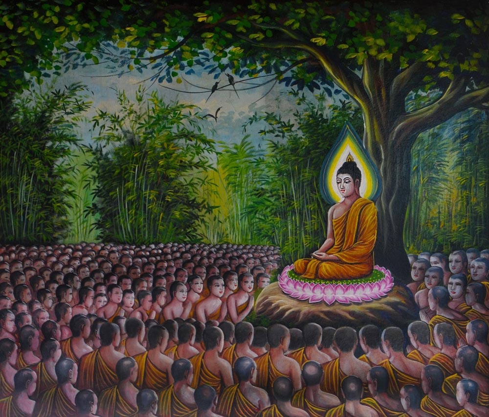 Ließ sich trotz unzähliger Follower nie aus der Ruhe bringen: Buddha. Quelle: pixabay.com